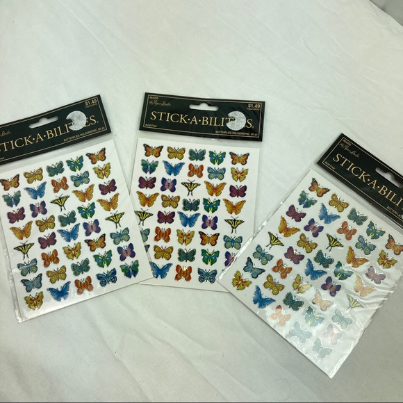 Butterfly Stickers | Scrapbook Stickers | Over 400 Stickers | Wedding Stickers - Picture 7 of 16